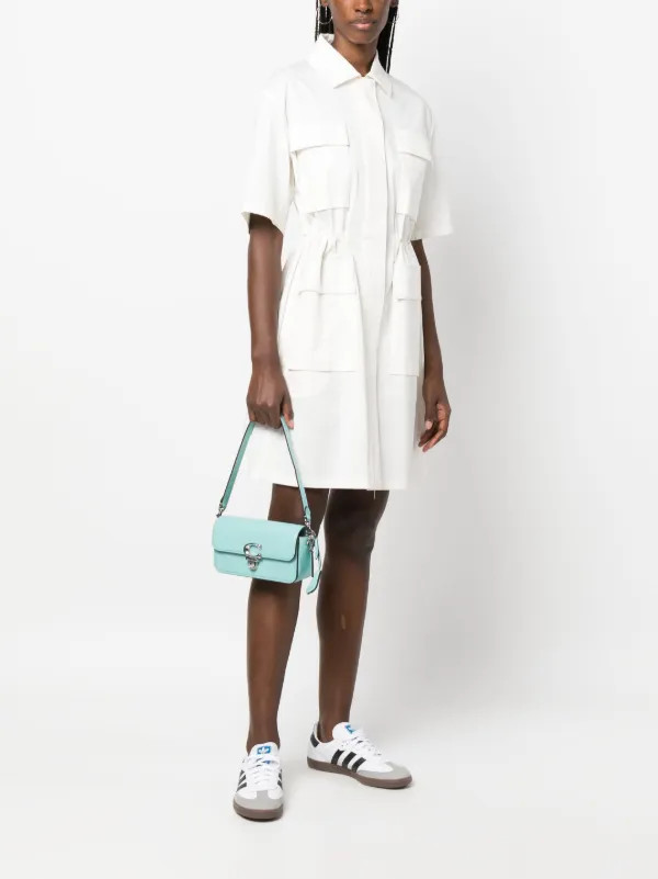 Studio leather shoulder bag | Farfetch Global