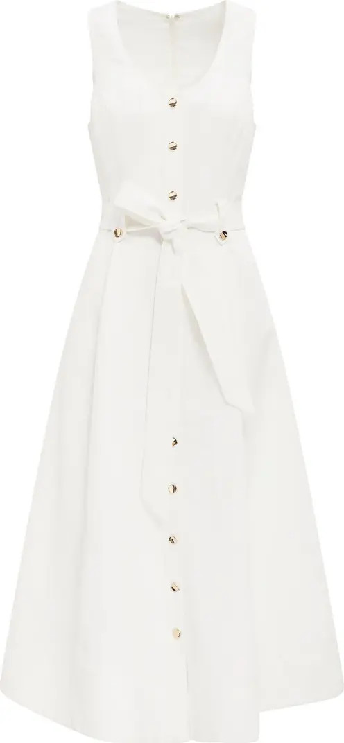 Ever New Priscilla Button Down Midi Dress | Nordstrom | Nordstrom