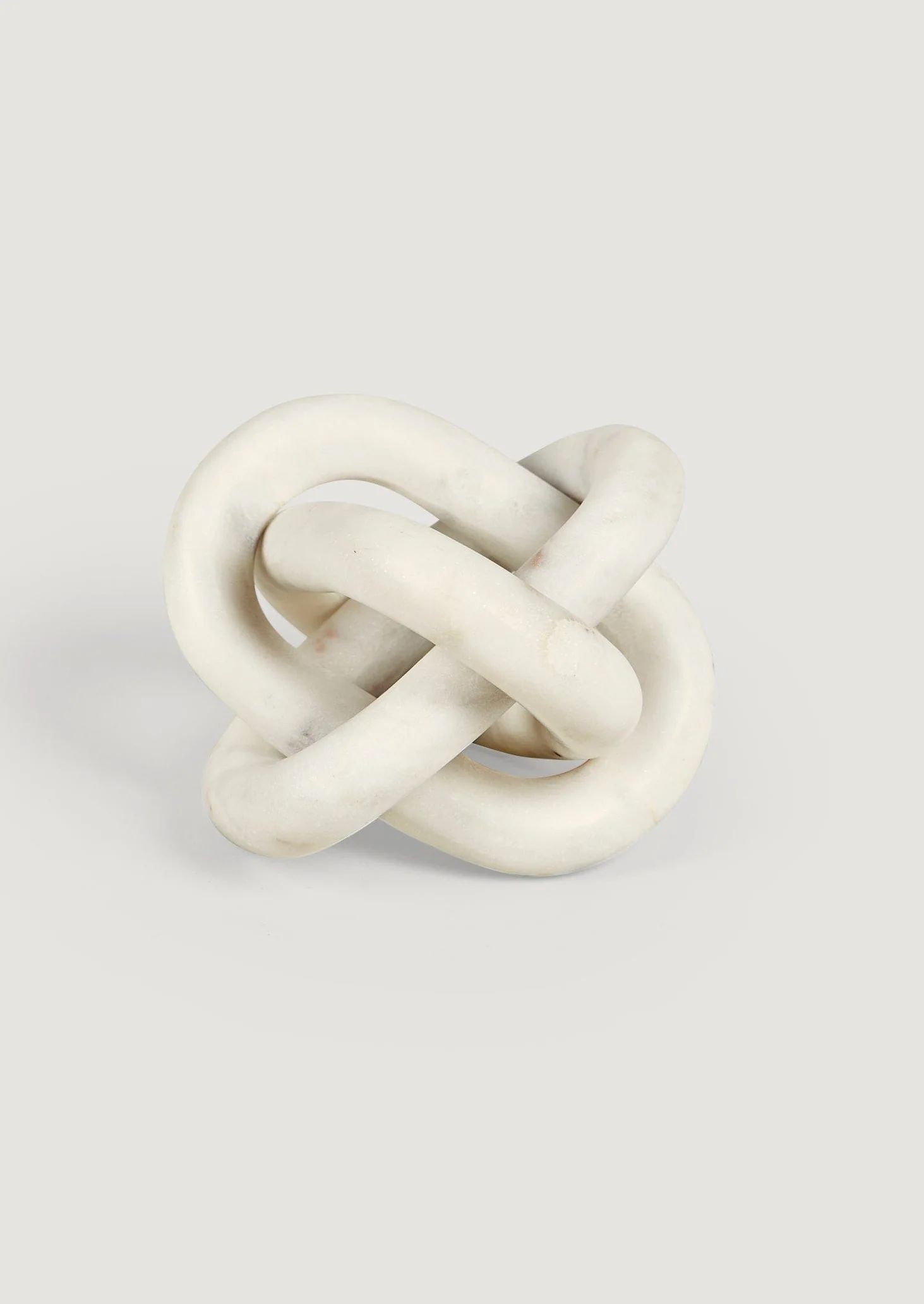 White Marble Knot Links - 6" | Afloral