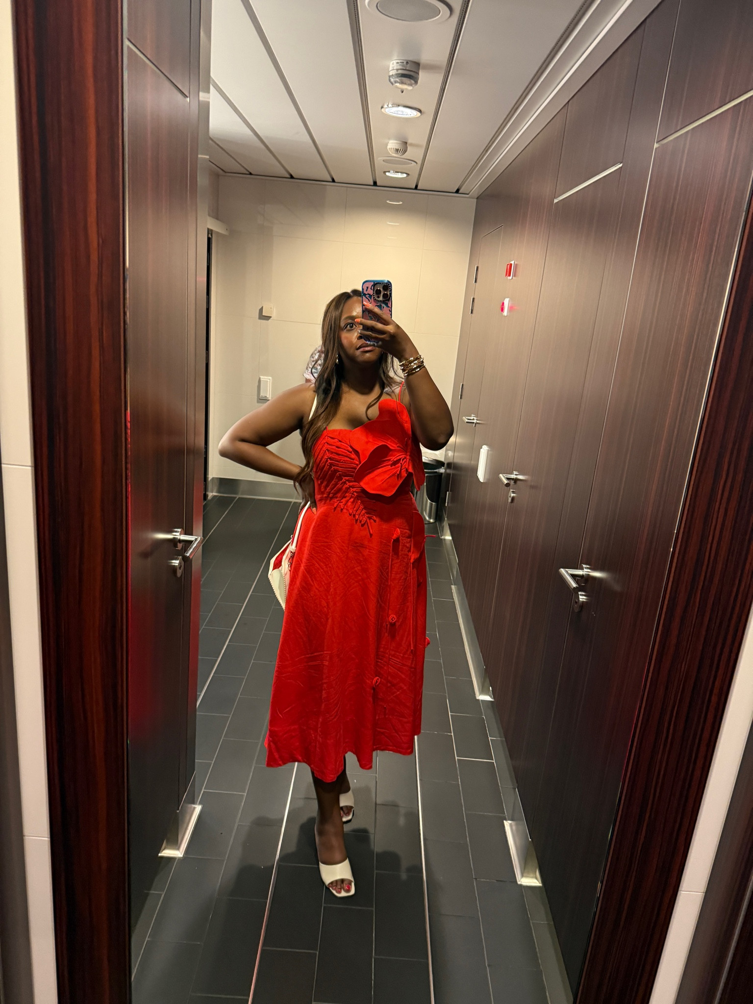 Red midi dress / wearing a size L / spring wedding guest outfit is easy

#LTKMidsize #LTKSeasonal