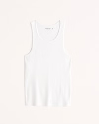Essential Ribbed Tank | Abercrombie & Fitch (US)