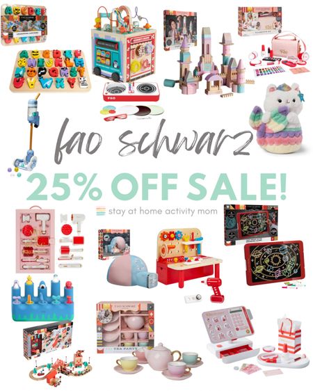 25% off FAO Schwarz toys right now. kids toys. Kids toy deals at Target. 

#LTKxTarget #LTKGiftGuide #LTKkids