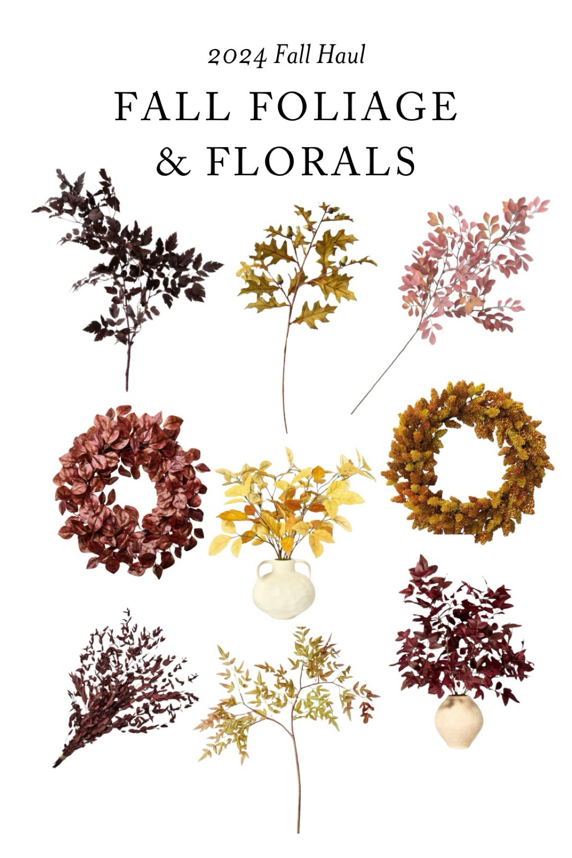 2024 Fall Foliage & Florals