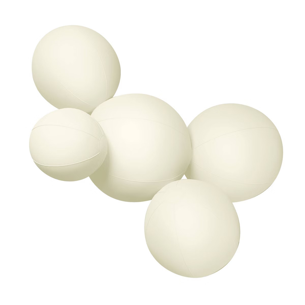 MINNIDIP Balloon Garland 5 Cluster in Cream Matte | Target