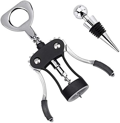 Foho Wine Opener, Multifunctional Wing Corkscrew Wine Bottle Opener for all Cork Stoppered and Be... | Amazon (US)