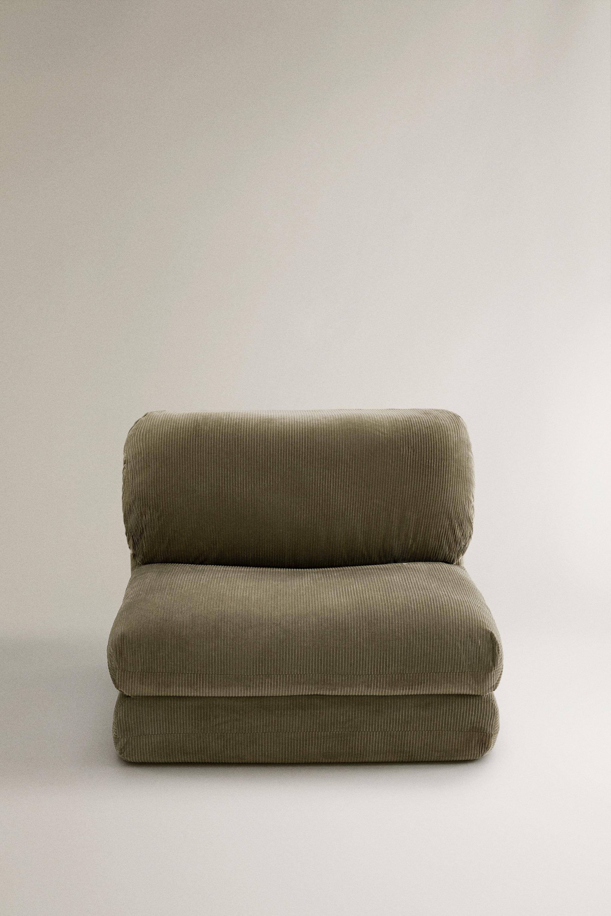 CORDUROY FOLDING LOUNGE CHAIR | Zara US