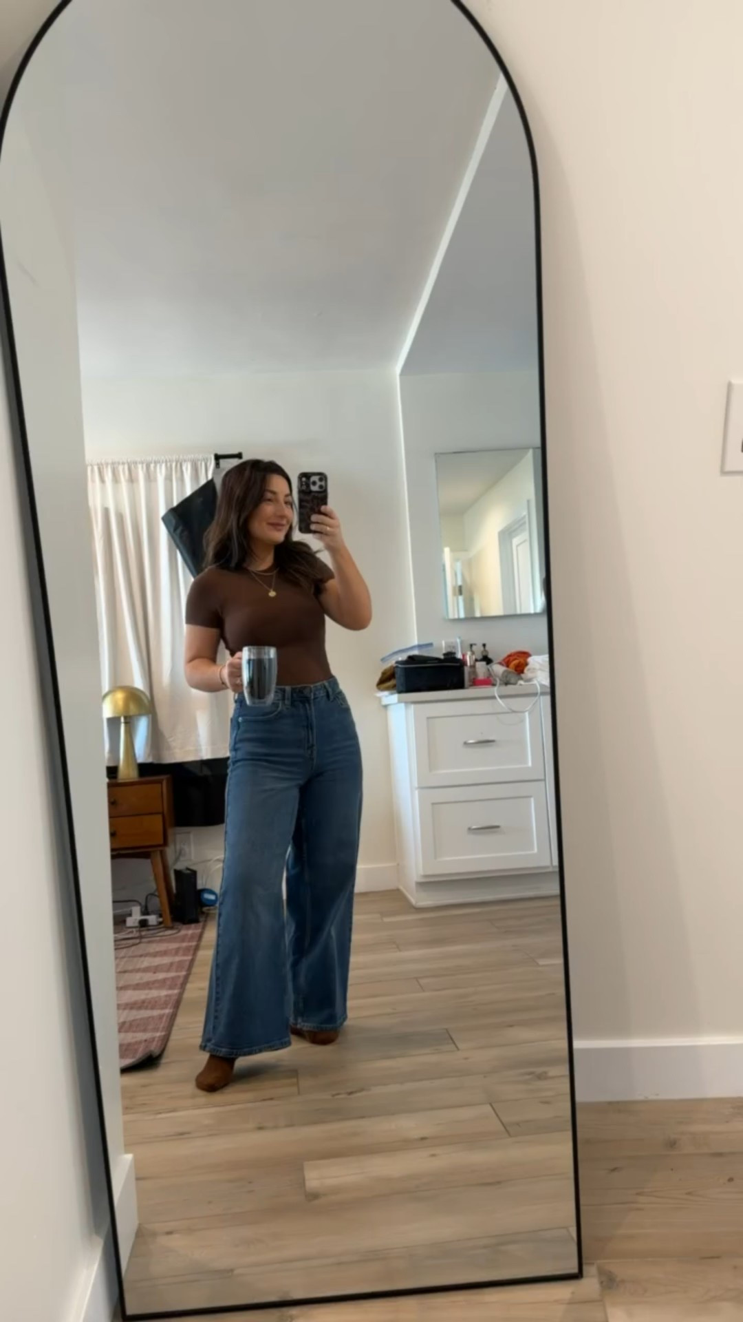 Favorite basic single lined tee! 
size small 

Jeans size 6 

5'0" 140lbs

#LTKPetite #LTKootd #LTKSaleAlert