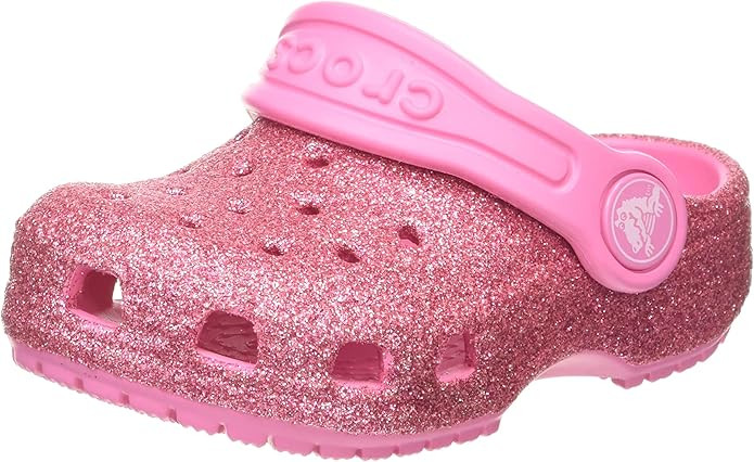Crocs Unisex-Child Classic Glitter Clog (Little Big Kid) | Amazon (US)