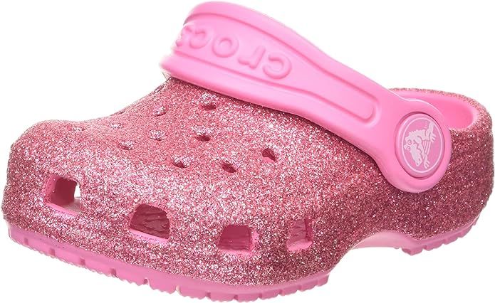 Crocs Unisex-Child Classic Glitter Clog (Little Big Kid) | Amazon (US)