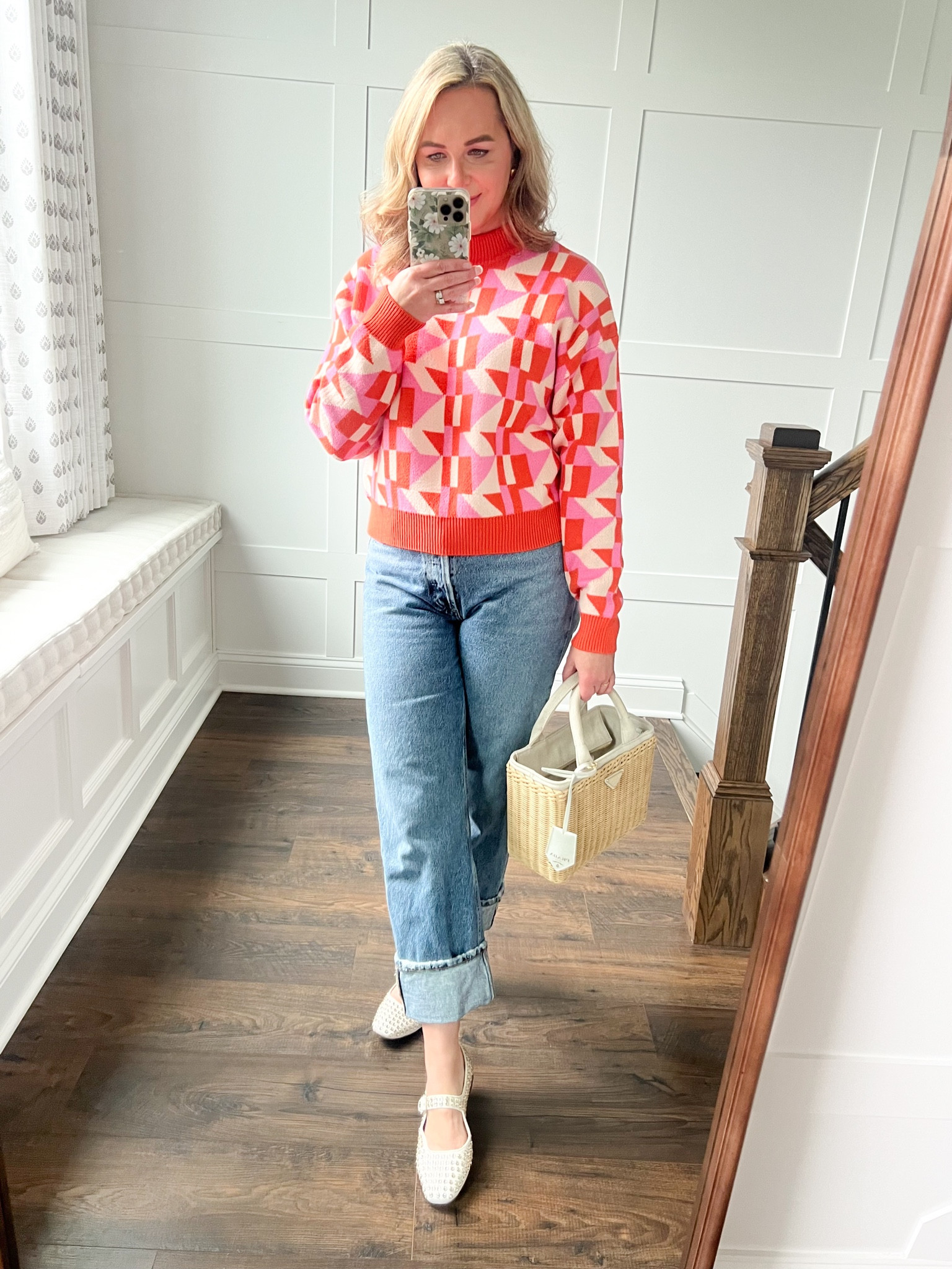 Sweater weather but make it colorful ✨ Code KATI15 can be used on my sweater from Avara and sitewide at Avara. And don’t sleep on these bedazzled ballet flats. They are amazing! 

#LTKOver40 #LTKShoeCrush #LTKStyleTip