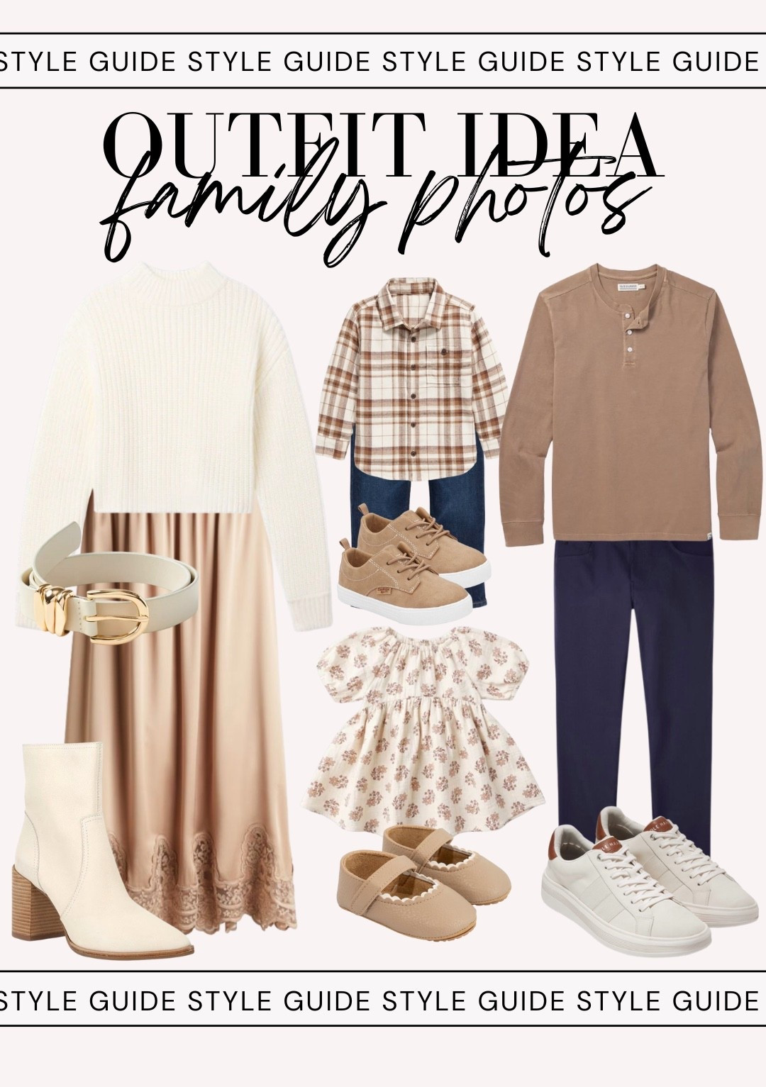 Fall Family Photos | Family Photos | Family Photo Style Guide | Family Outfit Ideas | Matching Family Photo Ideas
-
Old Navy, Carter’s, Peter Millar, Cole Haan, H&M

#LTKStyleTip #LTKFamily #LTKSeasonal