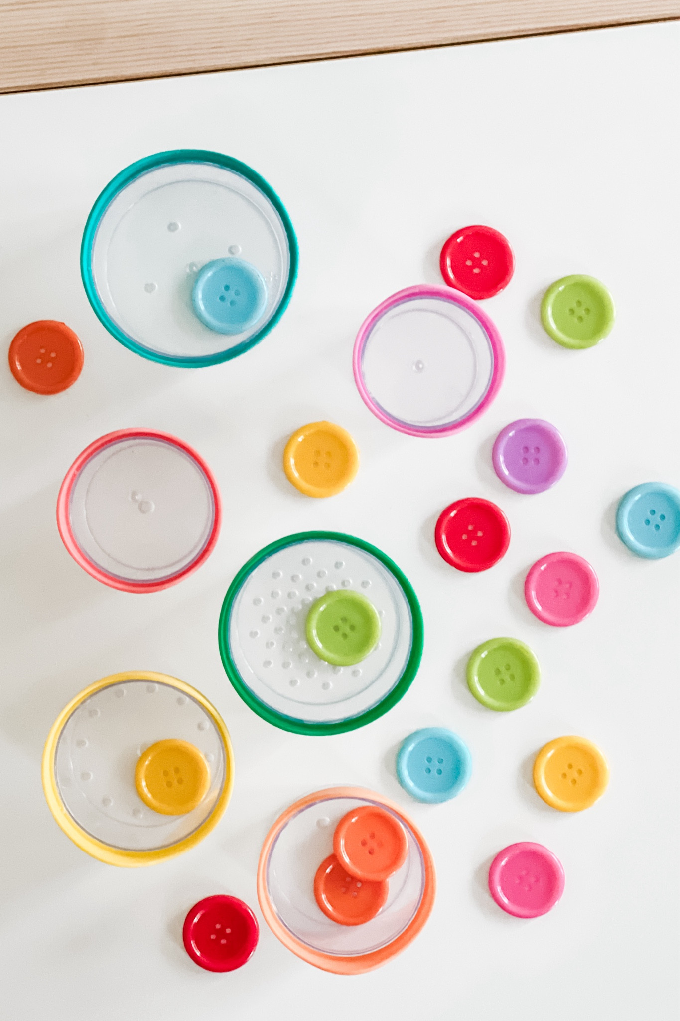 Button color sorting for my #LTKtoddler’s Clothing Unit in Playing Preschool!

#LTKKids #LTKBaby