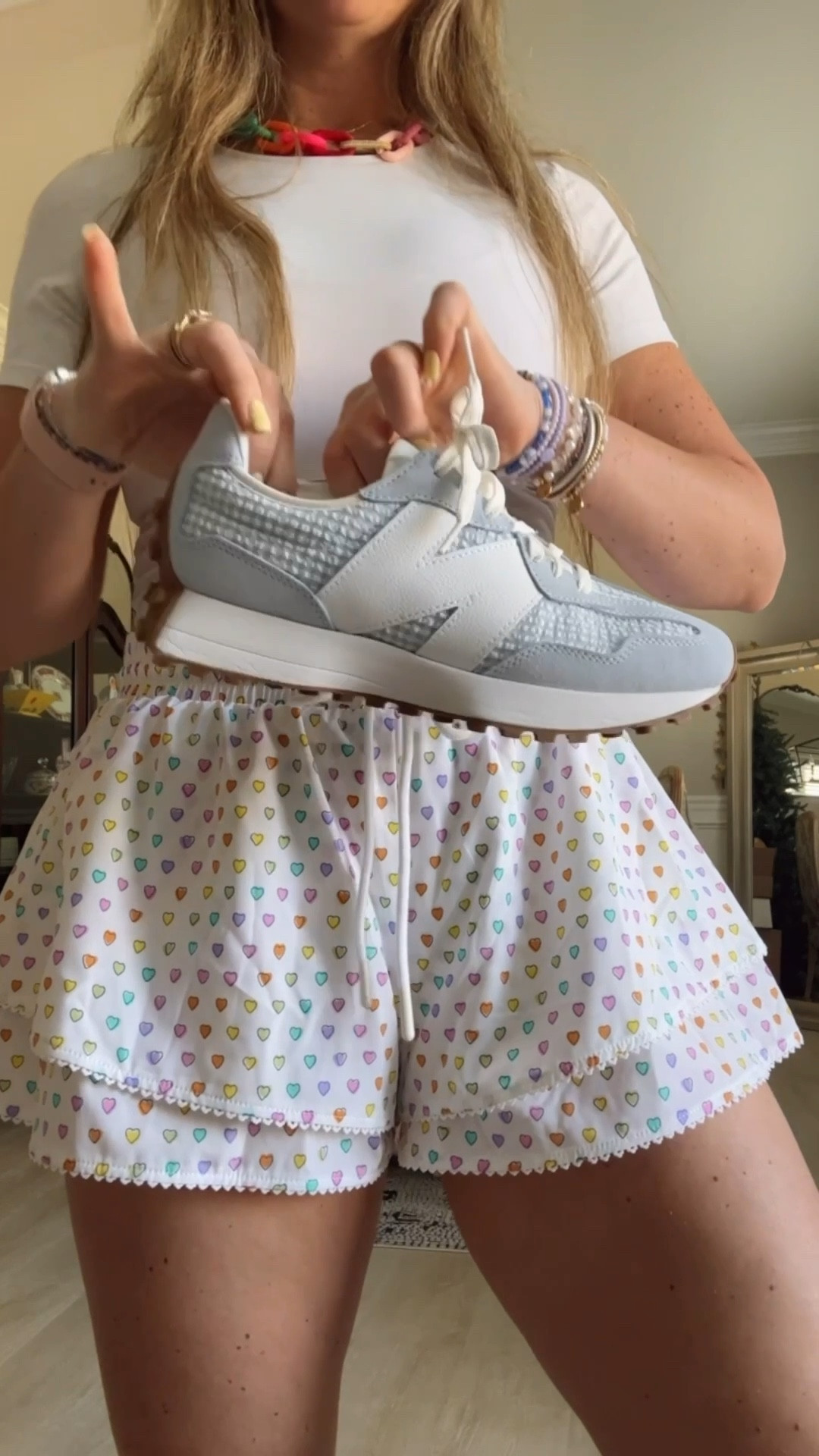 Obsessed with these gingham new balance 327’s. Be sure to turn the alerts on for this post so you know when they’re back in stock!

#LTKActive #LTKgrwm #LTKootd
