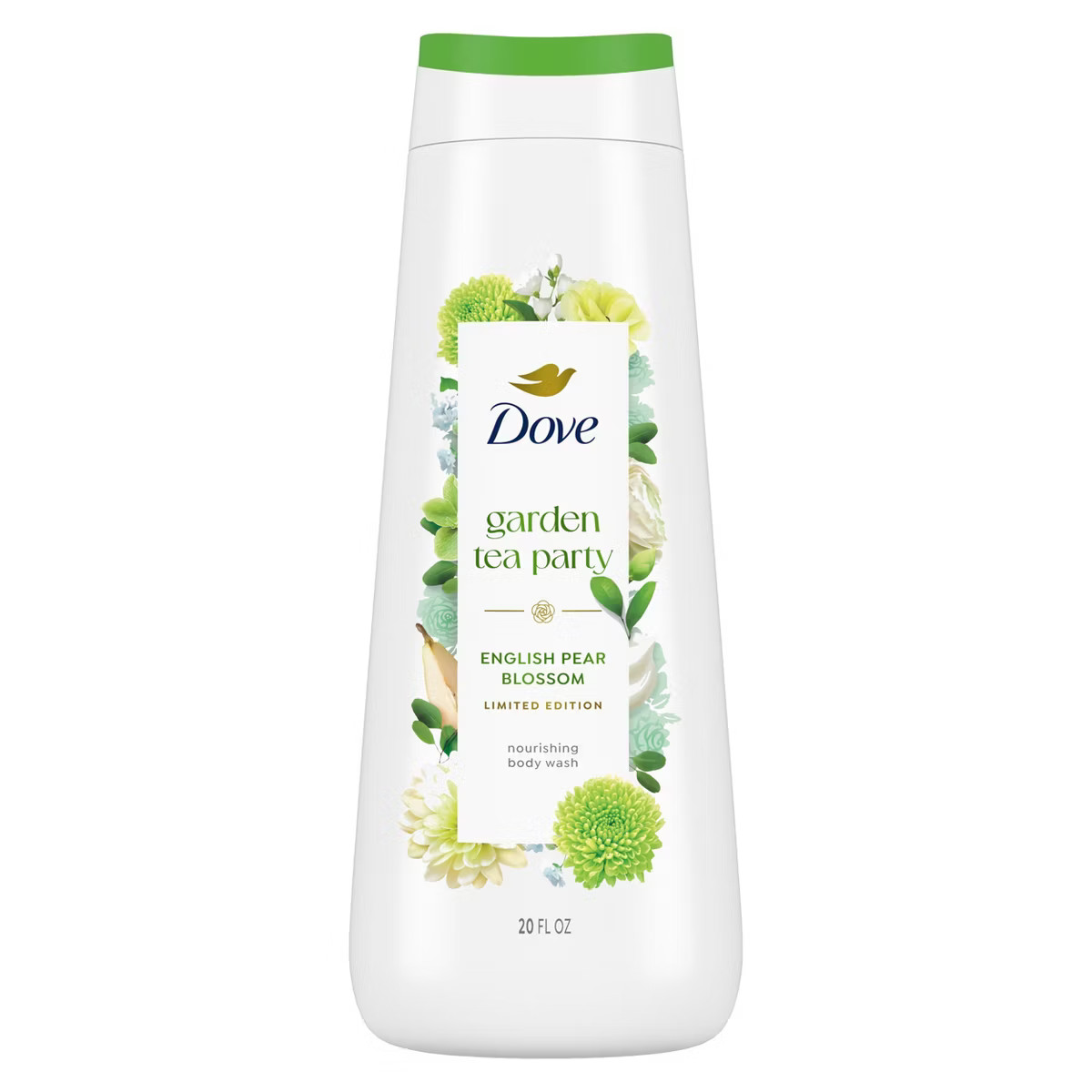Dove Beauty Garden Tea Party Body Wash - English Pear Blossom - Limited Edition - 20 fl oz | Target