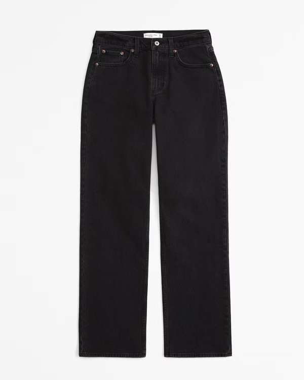 Women's Curve Love Low Rise Baggy Jean | Women's Bottoms | Abercrombie.com | Abercrombie & Fitch (US)