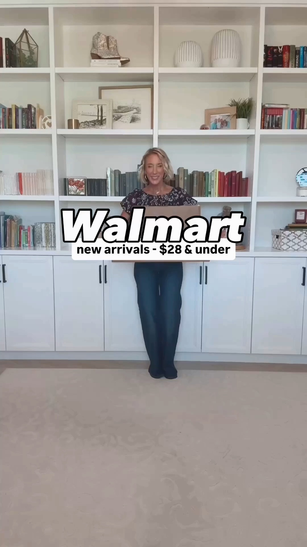 Walmart - new arrivals -$28 & under * Puff Sleeve Top - size XS. $14.98. 2 colors. * Wide Leg Jeans (says cropped but is not) - size 2. $28. Multiple colors, different styles. 1. Quarter-Zip ScubaKnit Pullover - size XS. $20. 5 colors. 2. Quarter-Zip ScubaKnit Pullover - size XS. $20. 5 colors. 3. Crewneck Cardigan w/ Short Sleeves - size XS. $22.98. 4 colors. * Corduroy Mini Skirt - size 0. $18.98. 3 colors. * Buckle Tall Boots - TTS. $46.98. 3 colors. 4. Cable Knit Grandpa Cardigan - size XS. $19.98. 4 colors. * High Rise Flare Jeans - size 0. $26.98. 2 washes. 5. Corduroy Pinafore Mini Dress - size small. $19.50. 2 colors. * Floral Embroidered Block Heel Boots - TTS. $46.98. * White Long Sleeve Shirt - size small. 6. Chambray Shirt w/ Long Sleeves - size XS. $28. * High-Rise Jacquard Mini Skirt - size 0. $28. 2 colors. * Two Tone Kitten Heel Knee High Boots - TTS. $55. 4 colors.

#LTKSeasonal #LTKOver40 #LTKPetite