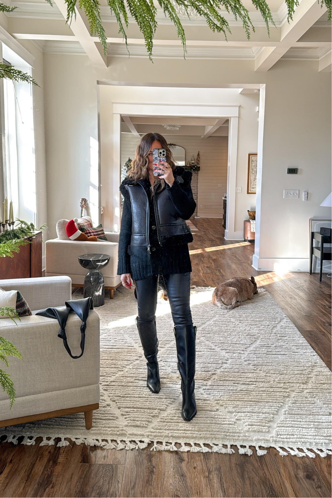 #walmartpartner Walmart affordable outfit! $20 boots are tts! In size small tops & 2 faux leather skinnies! @walmart @walmartfashion #walmart #wakmartfashion #walmartgifts

#LTKSeasonal #LTKSaleAlert #LTKFindsUnder50