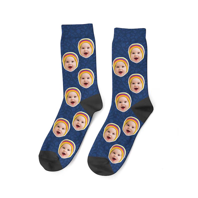 Custom Baby Face Socks, Custom Photo Socks, Personalized Socks, Children Socks, Cute Socks | Etsy (US)