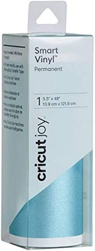 Cricut Joy Smart Vinyl Permanent Light Blue | Amazon (US)