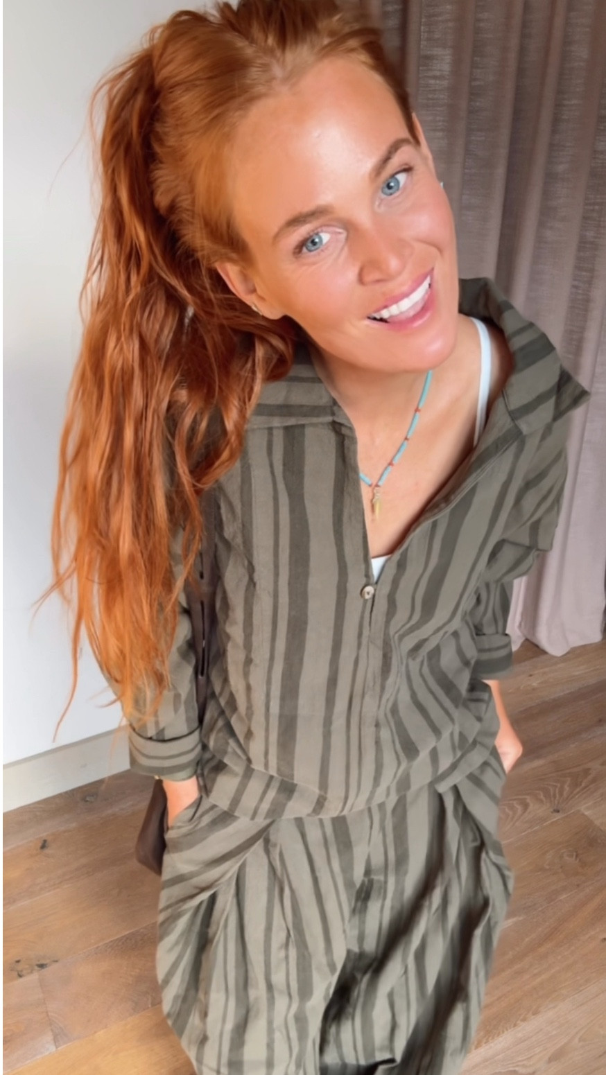 Cute matching set for Spring 🐍 wear it mutiple ways when it gets too warm. The fabric is heavyweight so a good set for evenings. 

#LTKgrwm #LTKootd #LTKmomlife