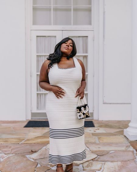 Day 4 of 5 Days of Dresses | Going a little sexy with this knit woven body on dress. Runs large. Wearing a 2X & shapewear.

Use code THAMARRXSPANX to save at checkout and free shipping 

Plus Size Dresses, White Dresses, Graduation Dress, Vacation Outfit

#LTKfindsunder100 #LTKfindsunder50 #LTKplussize

#LTKFindsUnder100 #LTKPlusSize #LTKFindsUnder50