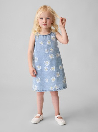 Baby & Toddler Daisy Denim Dress | Gap (US)