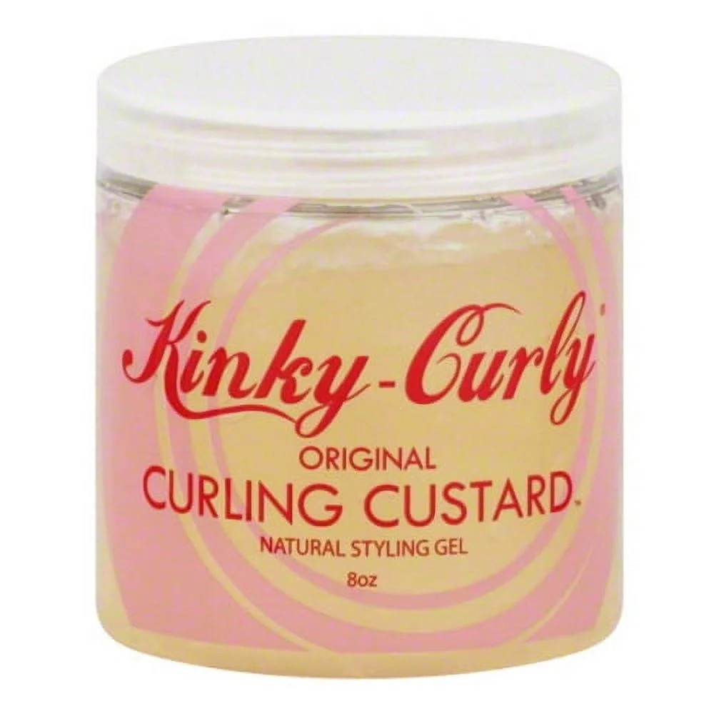Kinky Curly Original Curling Custard Natural Hair Styling Gel, 8 Oz | Walmart (US)