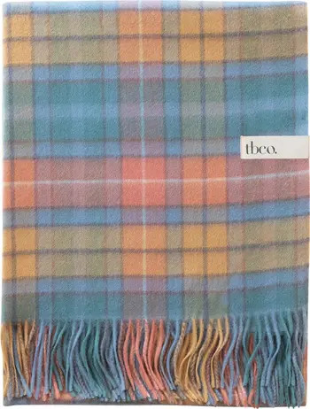 TBCo Tartan Lambswool Blanket | Nordstrom | Nordstrom