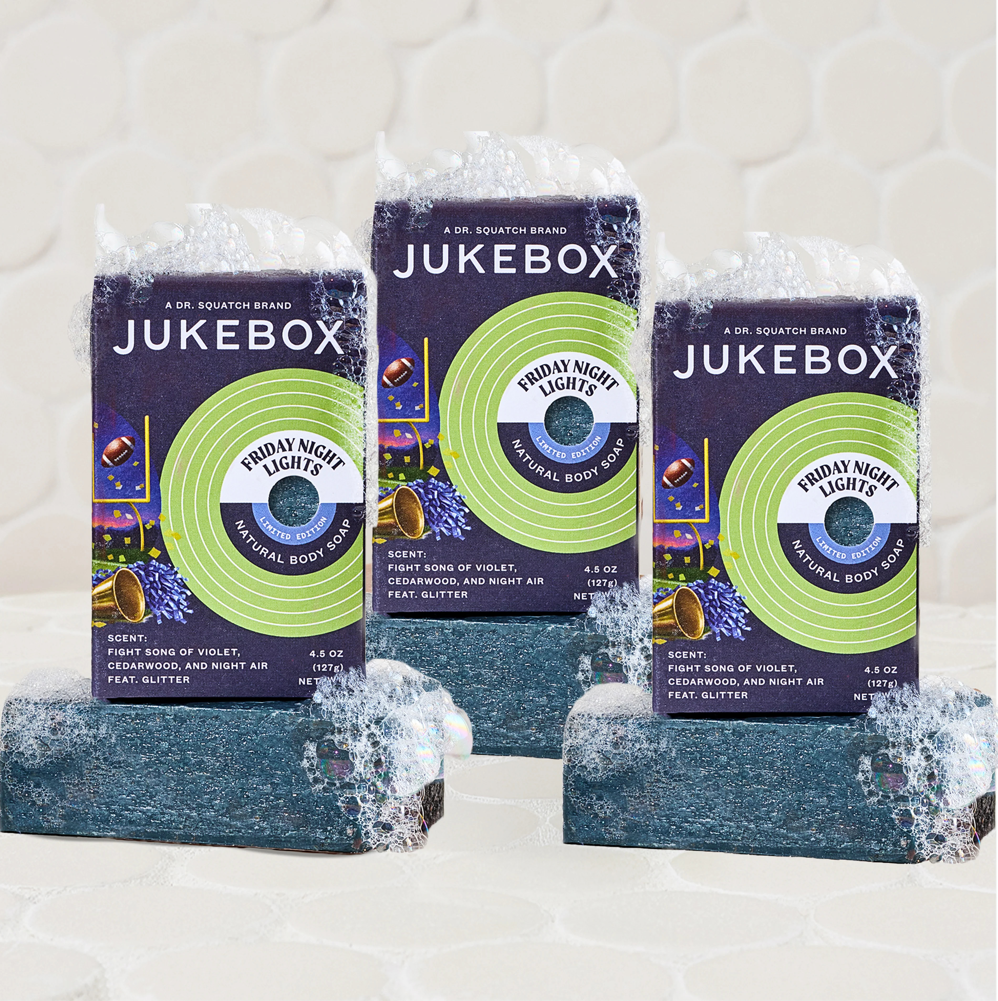 Friday Night Lights Soap 3-Pack | Jukebox
