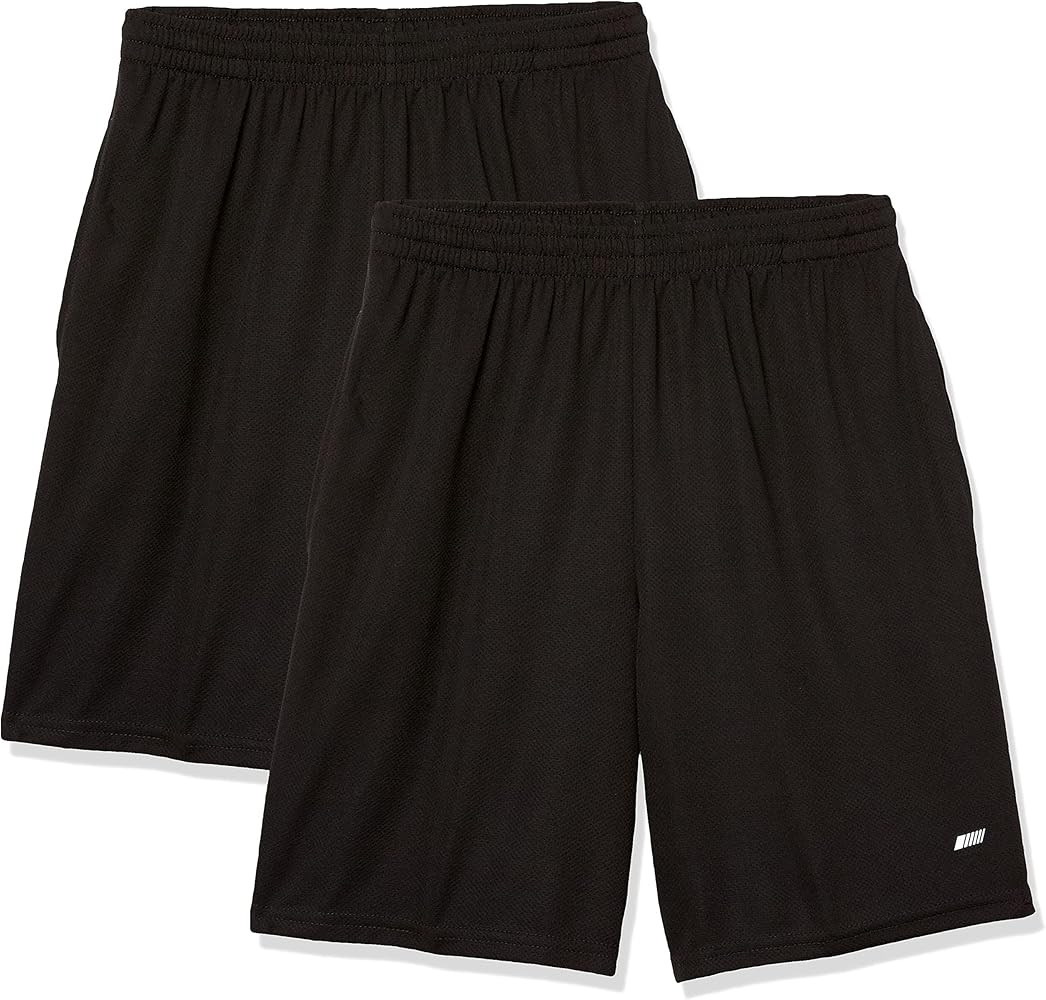 Amazon Essentials Men's Athletic Basketball Gym,Performance Tech Loose-Fit Training Shorts, Pack ... | Amazon (US)