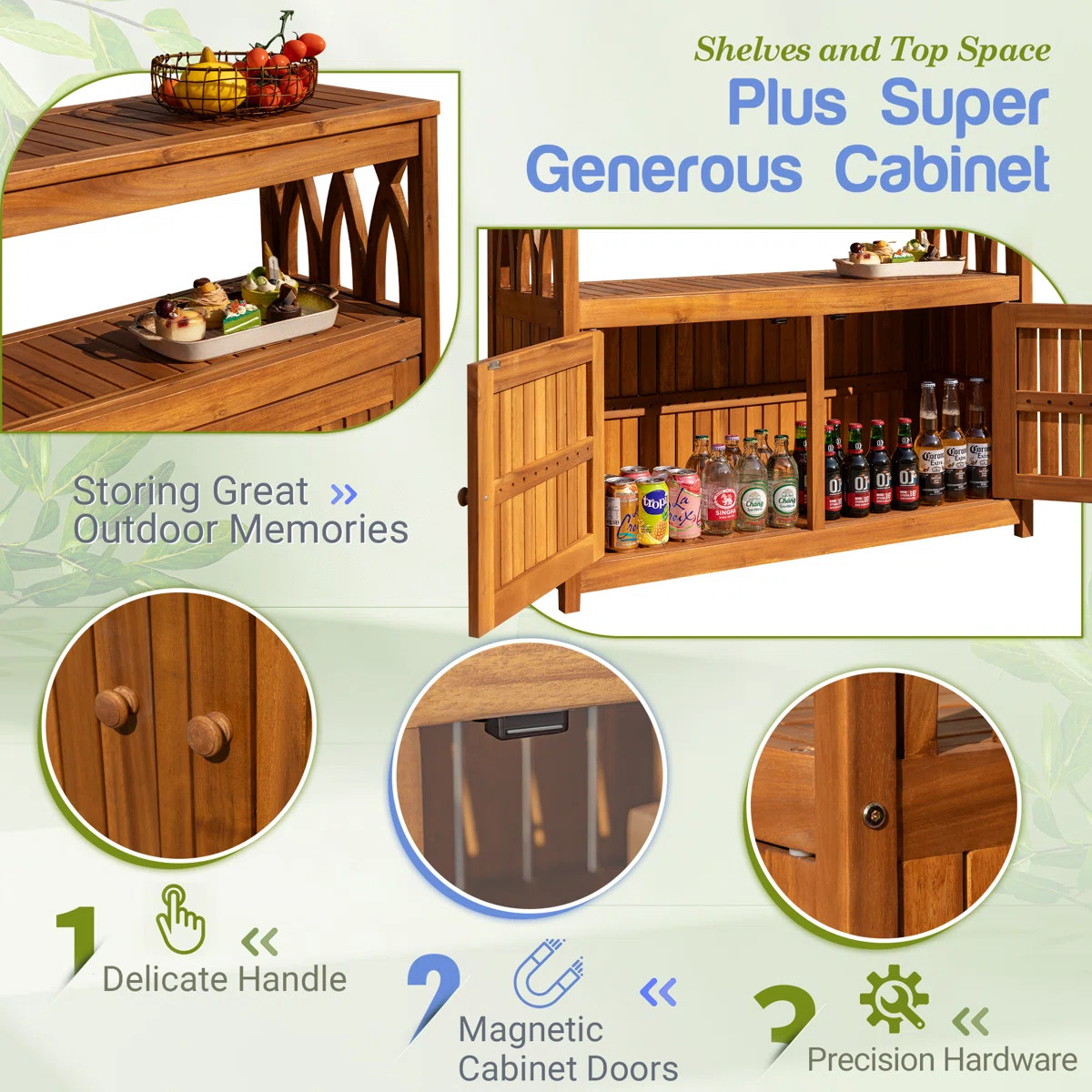 Solid Wood Cabinet Deck Box | Wayfair North America