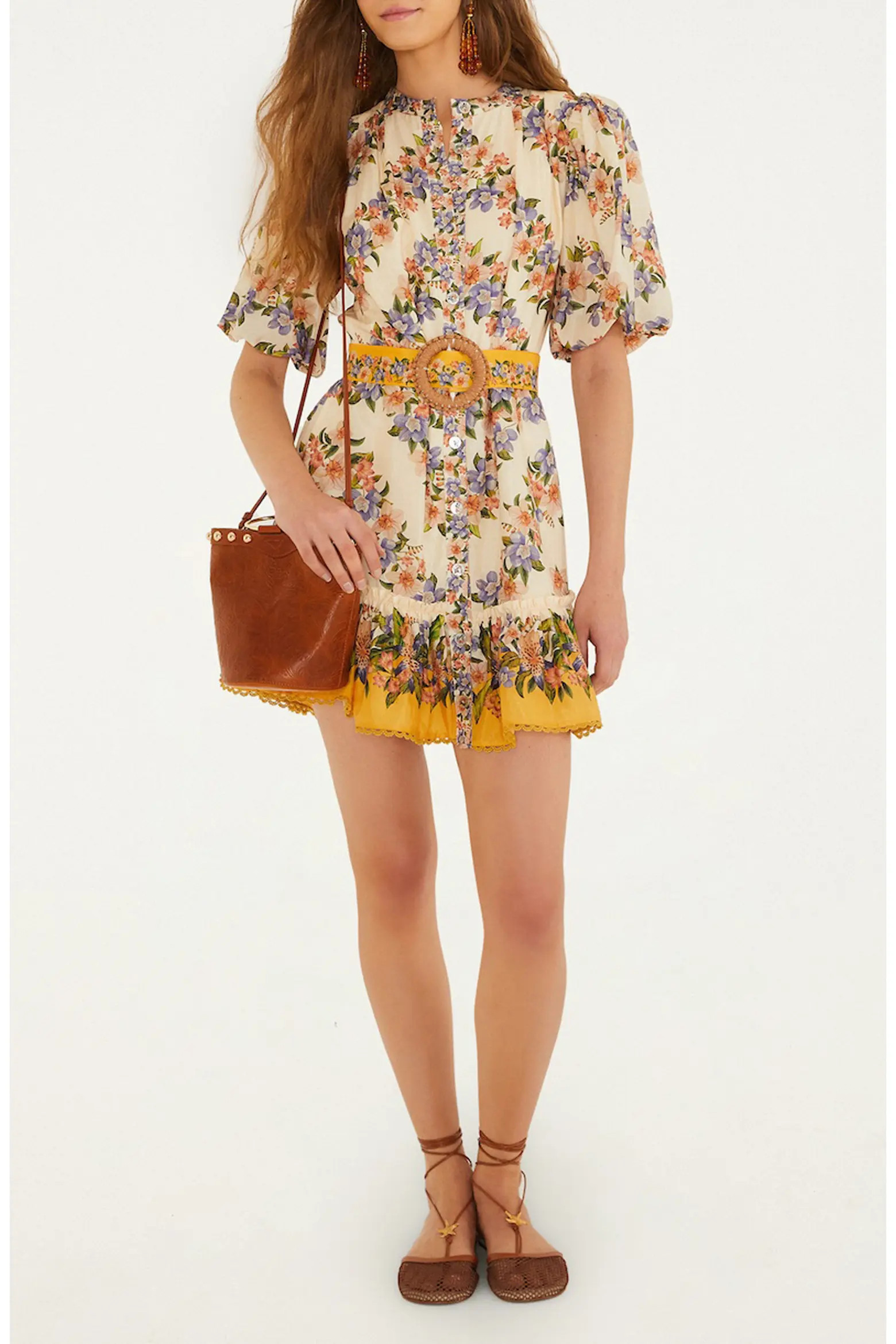 Hilo Stripes & Sand Belted Minidress (Women) | Nordstrom | Nordstrom