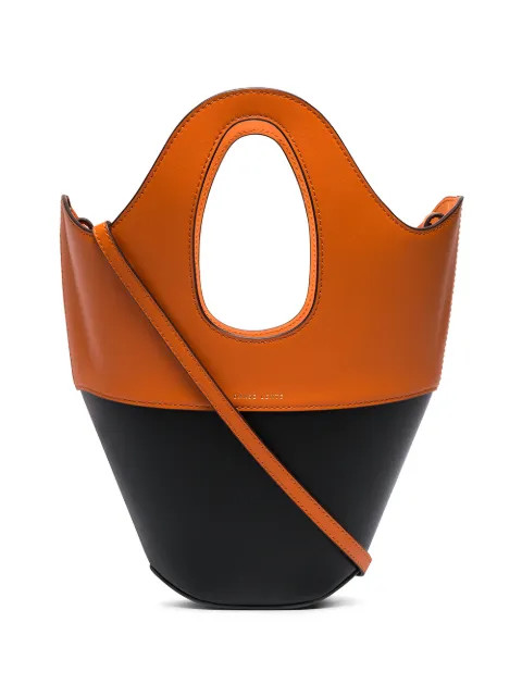 two-tone tote bag | Farfetch (US)