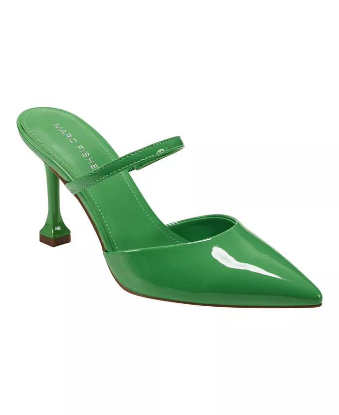 Marc Fisher Women's Hadais Slip-on Pointy Toe High Heel Mules & Reviews - Women - Macy's | Macys (US)