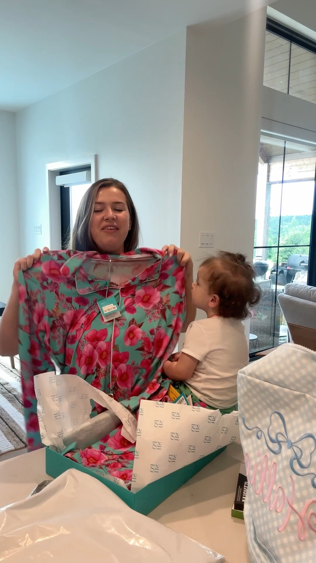 I am wearing size medium, dad Xl and 17mo size 24mo 


#LTKbaby #LTKfamily