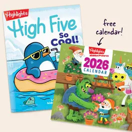 High Five Magazine - 1 Year + Free Gift | Highlights For Children