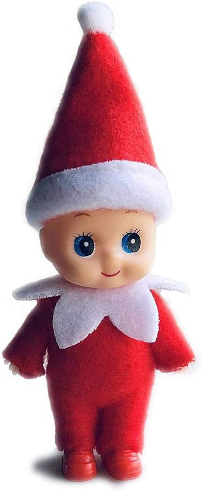 WULEEUPER Tiny Baby Elf Doll | Christmas Miniature Elf Decoration | Newborn Gift | Baby Grow Elf ... | Amazon (US)