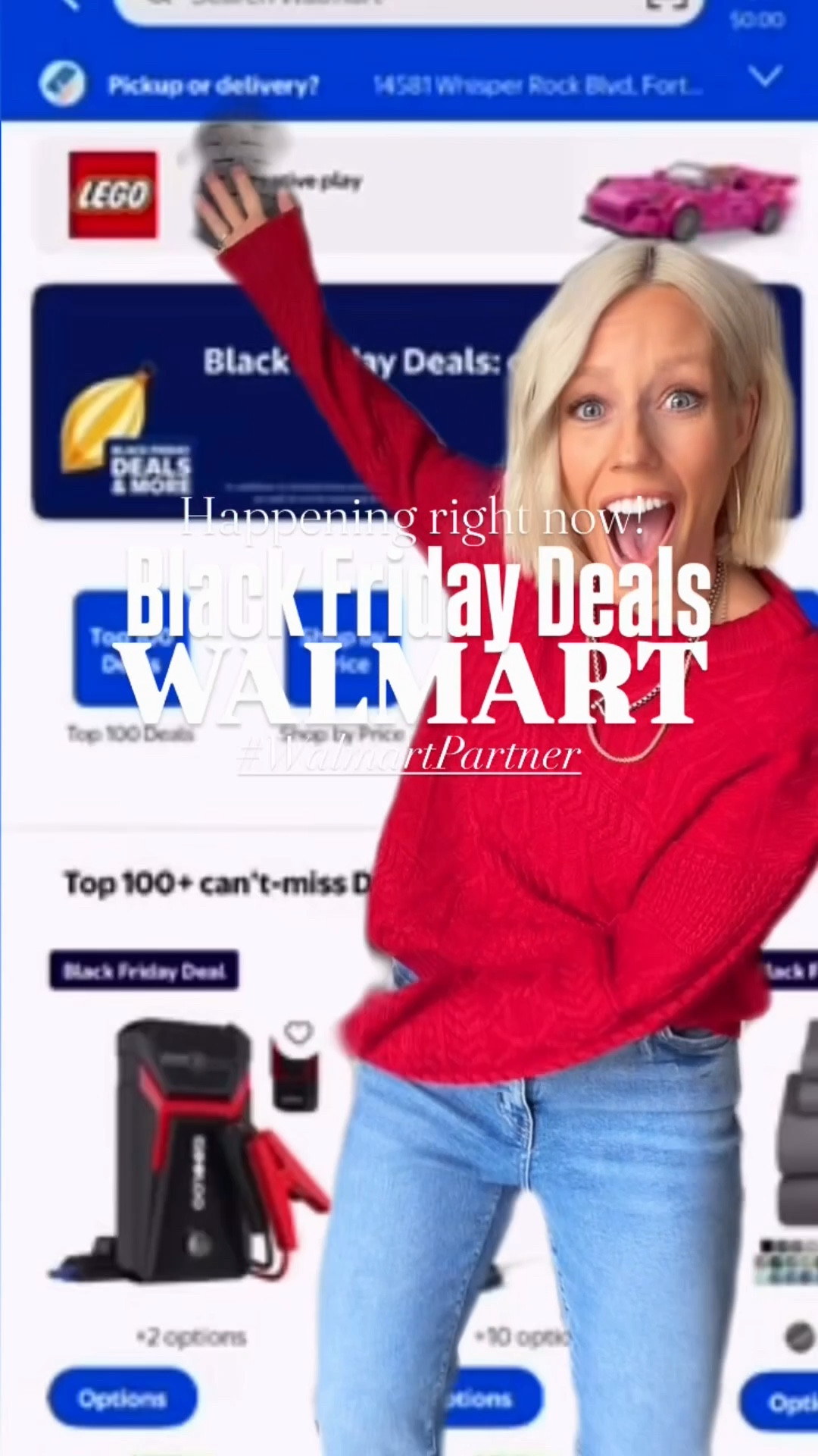 It’s time!!!!! The amazing @Walmart Black Friday Deals are live online right now!!! Don’t miss out on these amazing deals because things will sell out!!! #WalmartPartner #Walmart

#LTKSaleAlert #LTKGiftGuide #LTKCyberWeek
