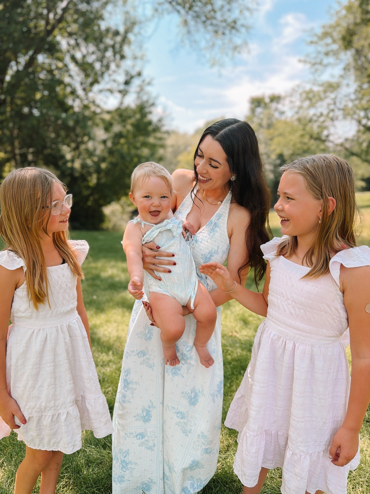 Mommy and me, pictures girl mom photo shoot with my daughters wearing cute pink ruffle dresses adorable kids, girls, fines, postpartum dress, adorable halter, top dress for women, summer maxi, dress, baby romper, target, baby fines, target mom, clothing finds￼

#LTKmomlife #LTKBaby #LTKKids