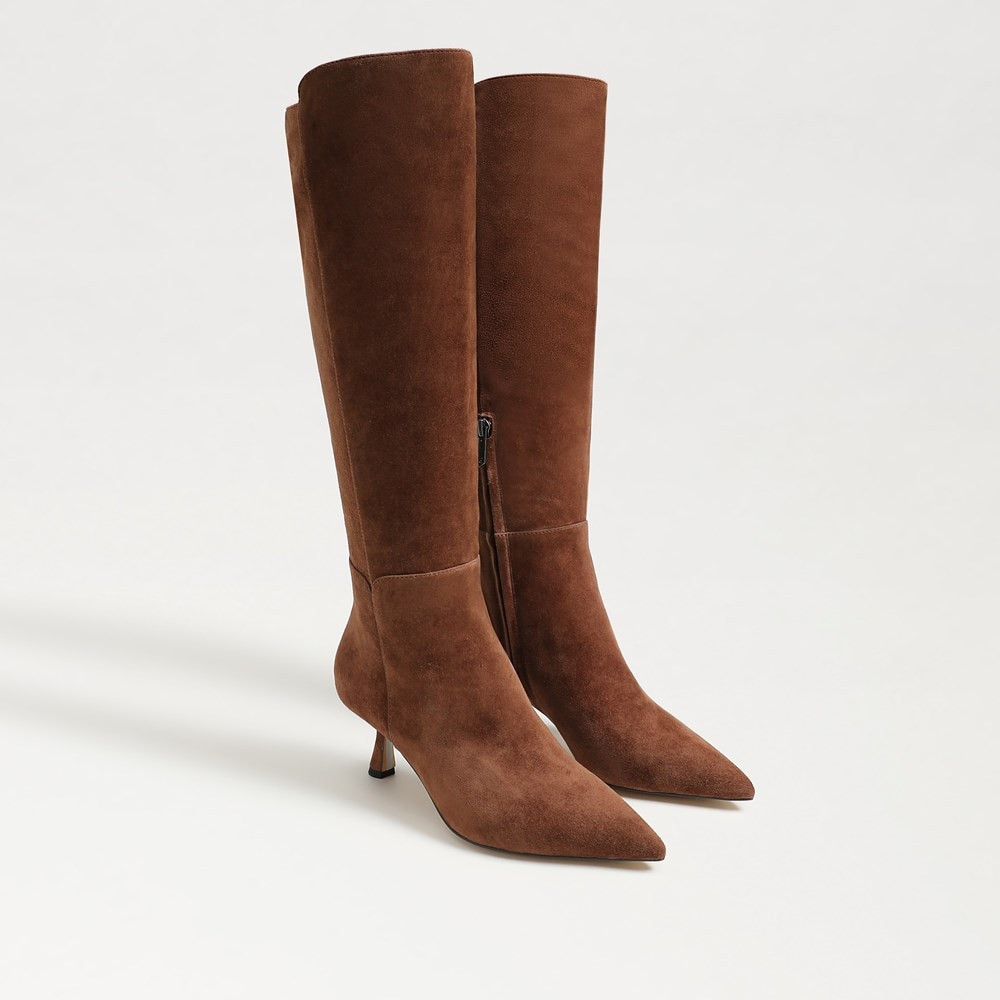 Taylin Pointed Toe Knee High Boot | Sam Edelman