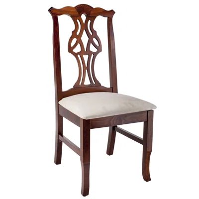 Chippendale Solid Wood Dining Chair Frame Color: Medium Oak | Wayfair North America