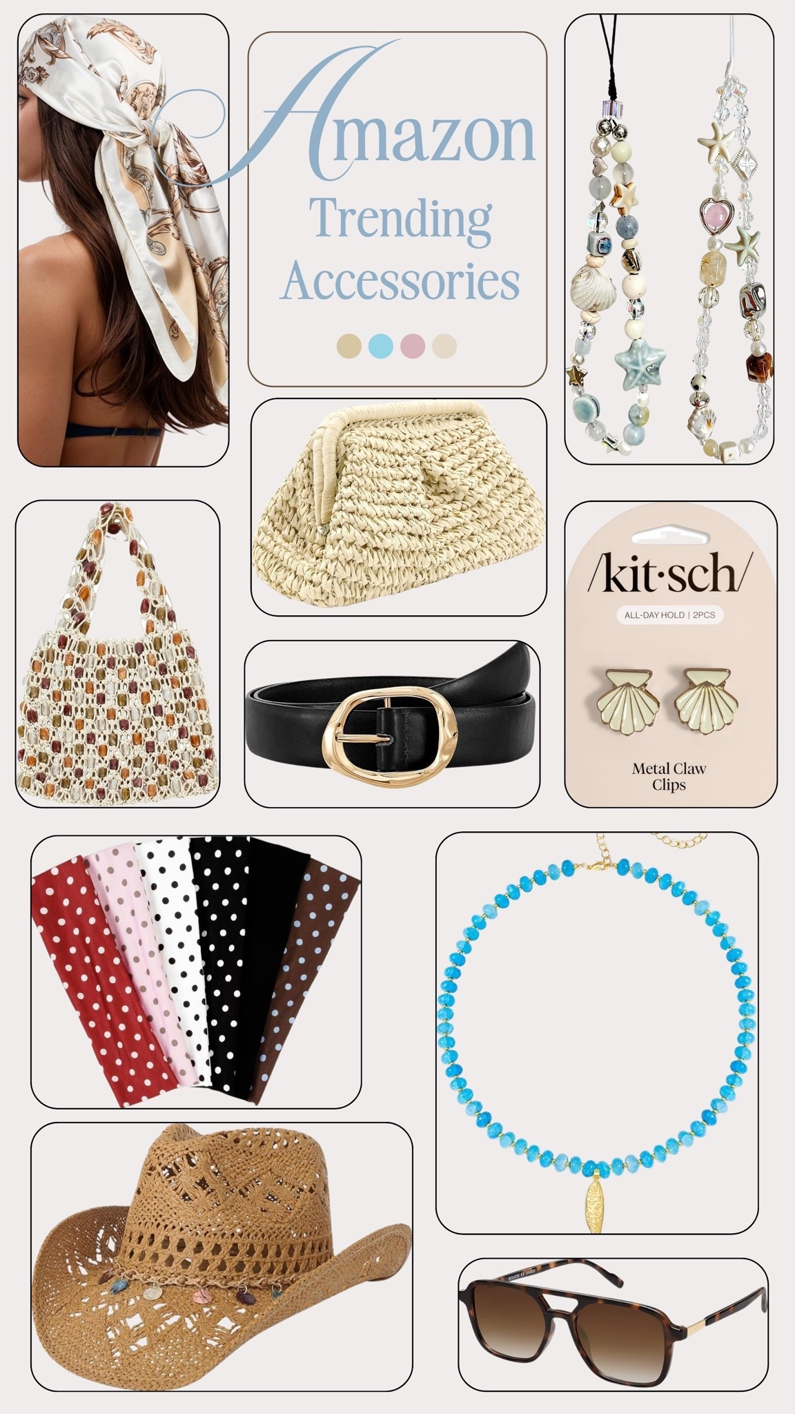 Majority of the time I get a compliment on an accessory I’m wearing…it’s from Amazon! 

Here’s some faves that are currently trending!


Amazon accessories, Amazon fashion, trending products, summer trends, purses, clutch, beaded necklaces, seasonal selects, hair, bag charms

#LTKBeauty #LTKgrwm #LTKSeasonal