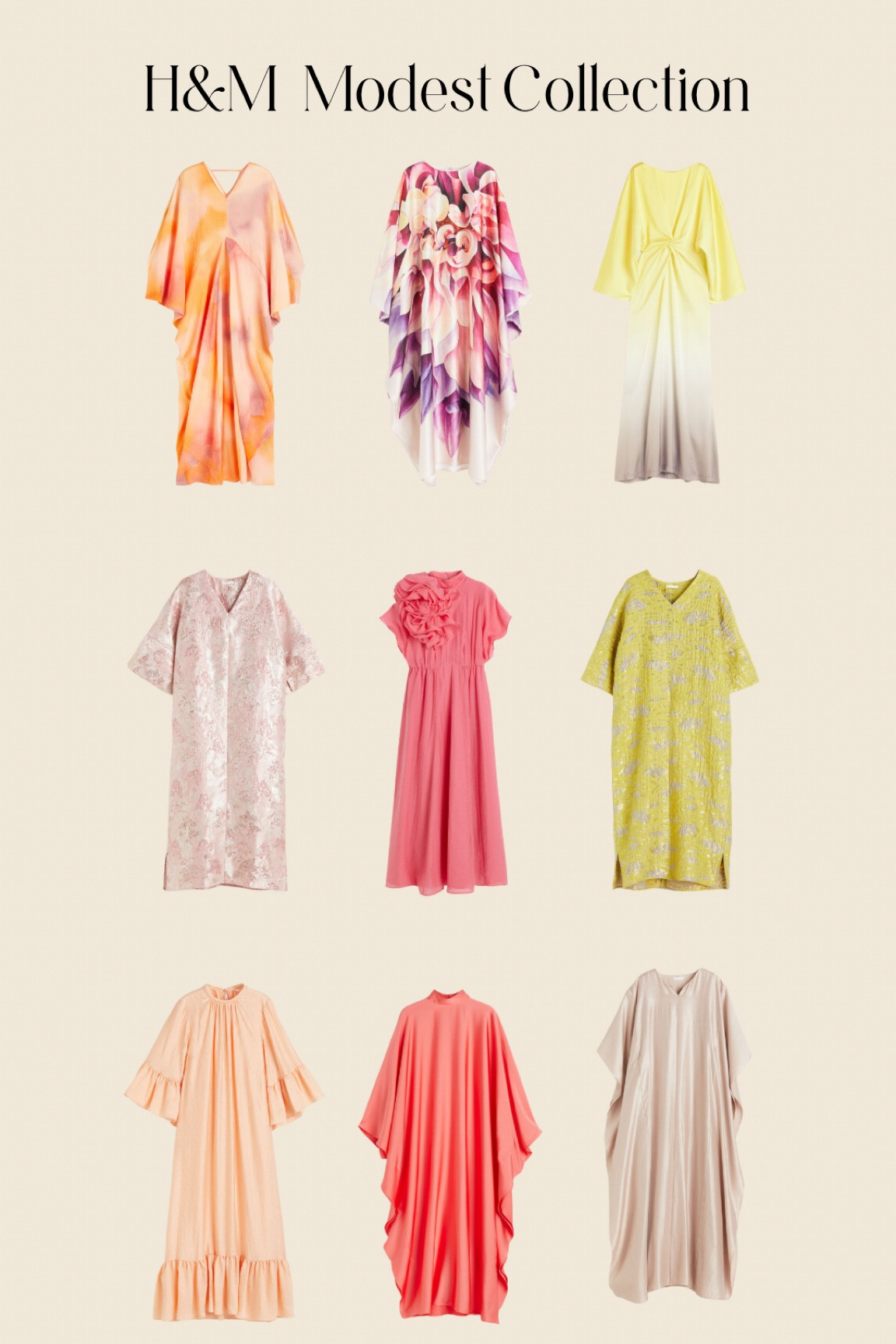 H&M Modest Collection! 