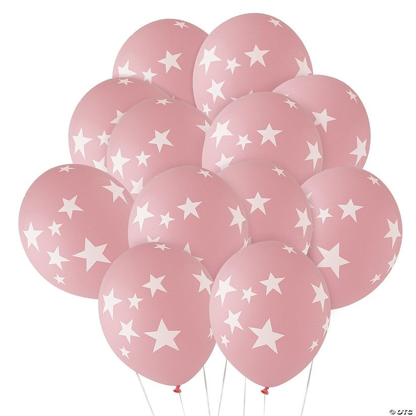 Stars 11" Latex Balloons – 24 Pc. | Oriental Trading Company