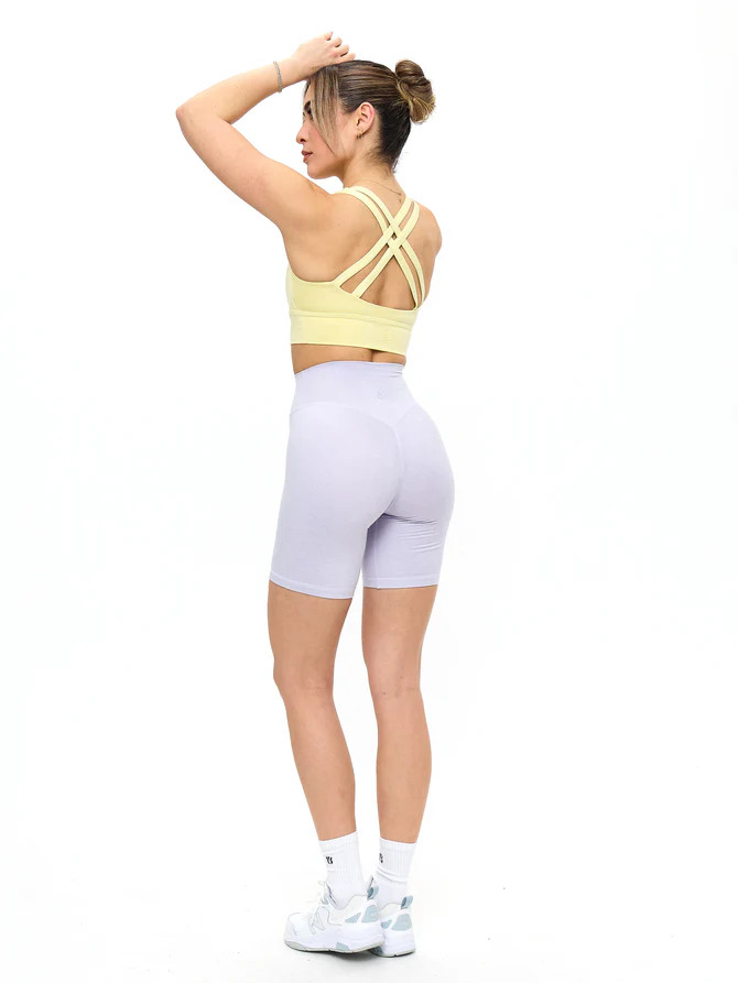 Twilight Dream Heather Sports Bra - Heather Sunbeam | Buffbunny