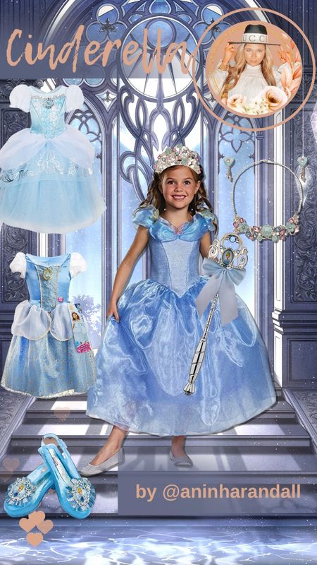 Cinderella Costume | Princess Jewelry Set | Cinderella Costume Set | Disney Princess | Cinderella Shoes | Disney Costume 

#LTKfamily #LTKGiftGuide #LTKkids