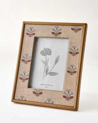 Lulu Block Print Frame | Magnolia