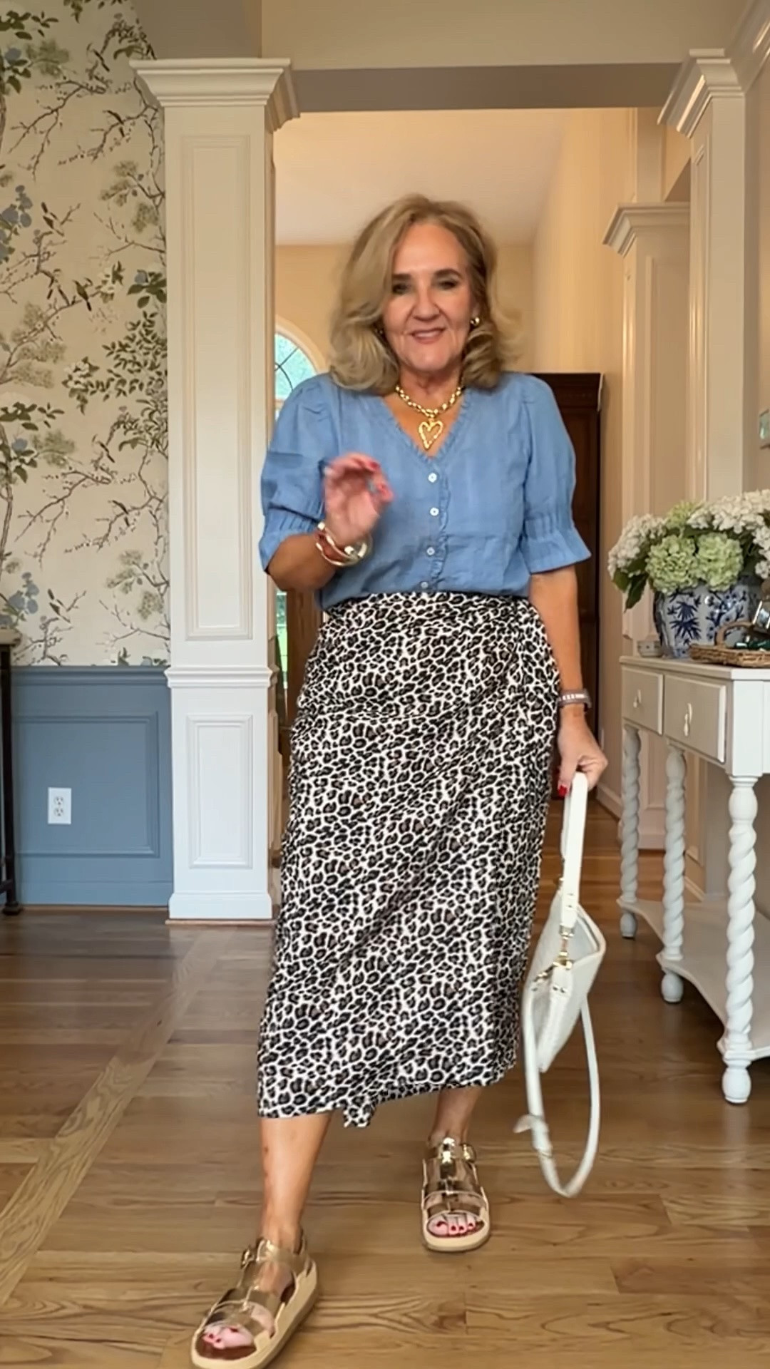 Sized down in top to a small
Skirt is true to size @Boden (US) 
Shoes are so cute! And comfy

#LTKOver40 #LTKootd #LTKSaleAlert