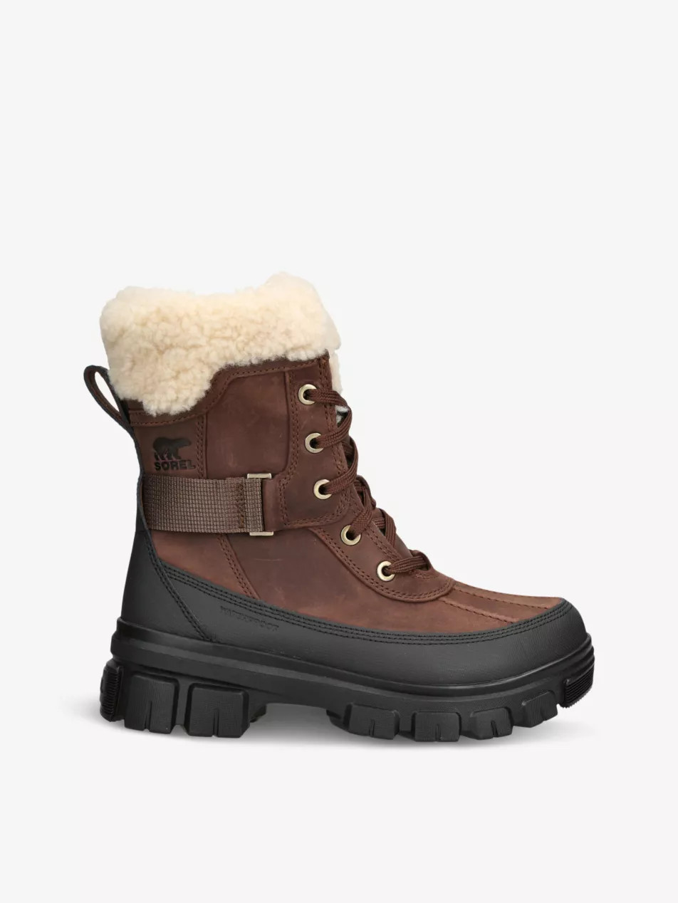 Torino V Parc waterproof suede snow boots | Selfridges