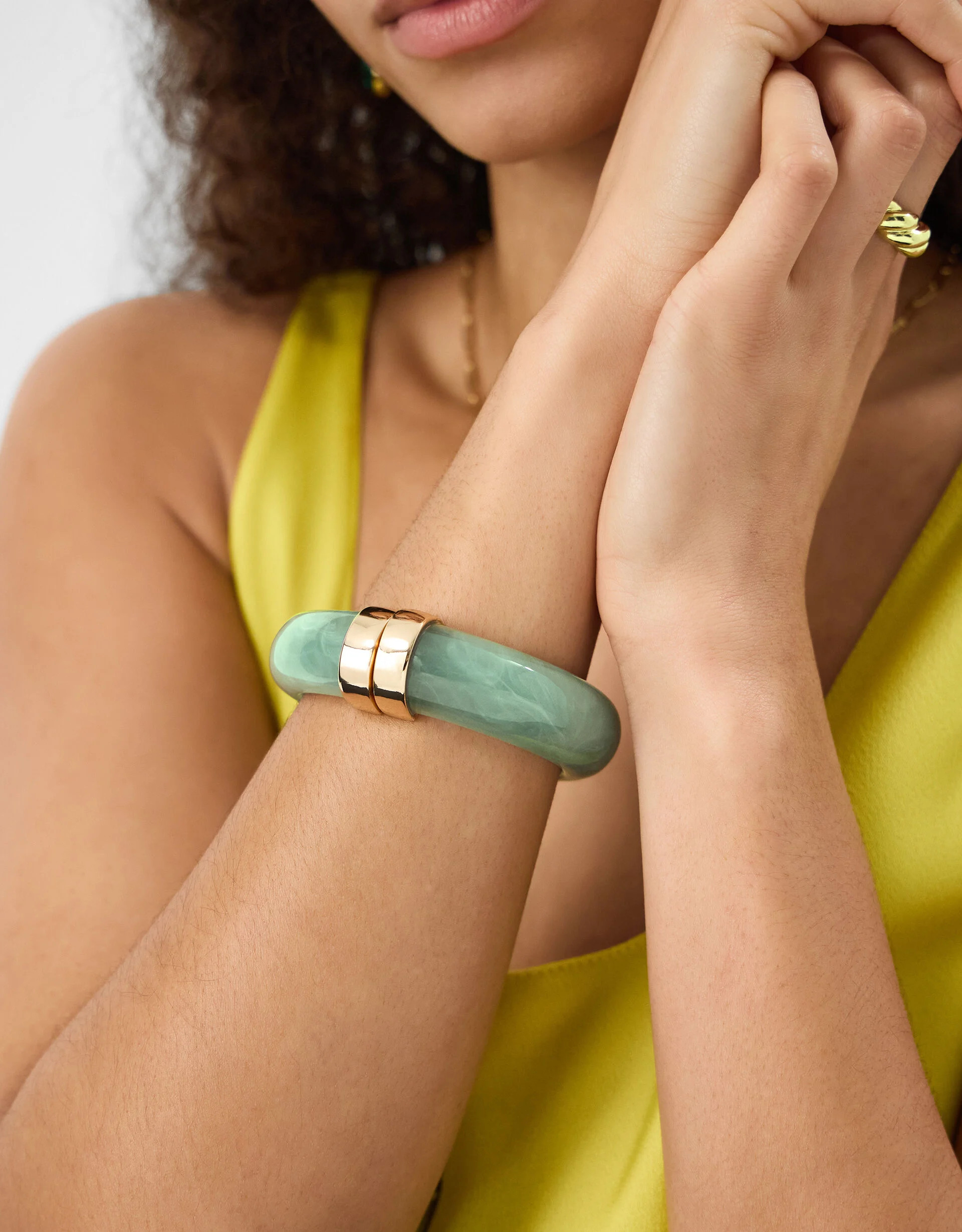 Chunky Resin Bangle | Accessorize (Global)